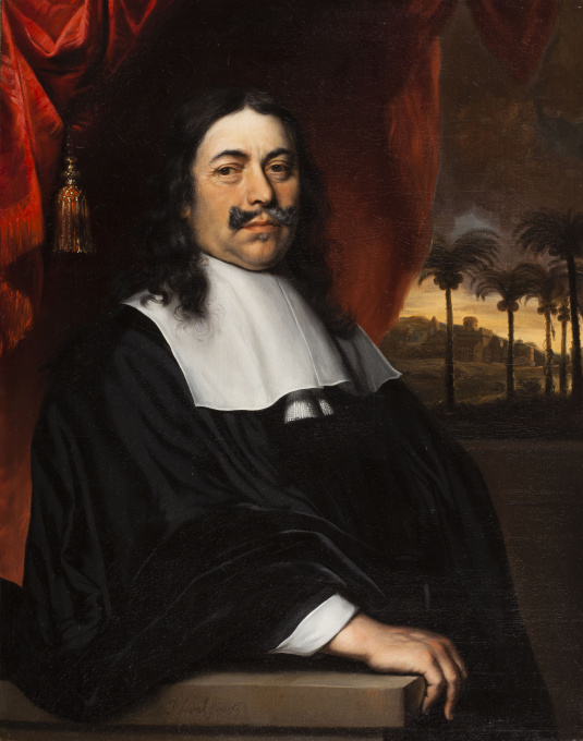 Portrait of Jan van Nes by Jacobus Leveck