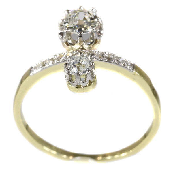 Belle Epoque diamond engagement ring by Unknown artist