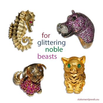 Glittering noble beasts by Cartier