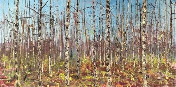 Just am birches by Gertjan Scholte-Albers