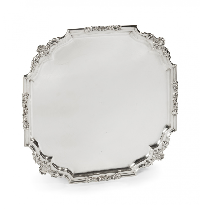 Dutch silver salver by Anthony de Rooy