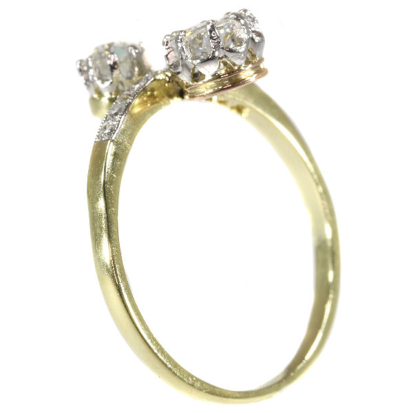 Belle Epoque diamond engagement ring by Unbekannter Künstler