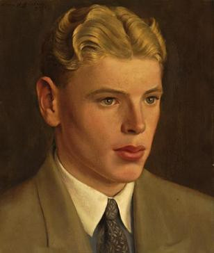 Jeugd portret van Theo Bitter by Lodewijk Bruckman