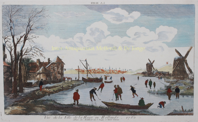The Hague,  ijscolf  by Louis Joseph Mondhare