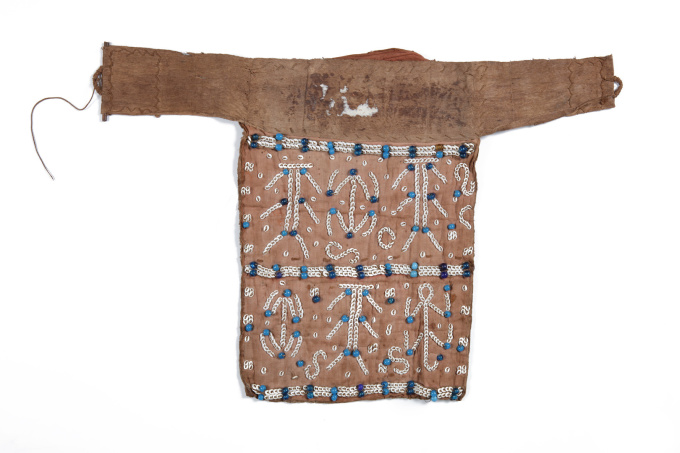 A NEW-GUINEA BARK-CLOTH DANCE APRON by Unknown artist