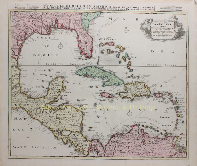 Mexican Gulf, Caribbean  by Reinier & Joshua Ottens