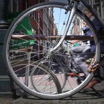 Amsterdam through wheels #15 'Heineken' by Friso Boven