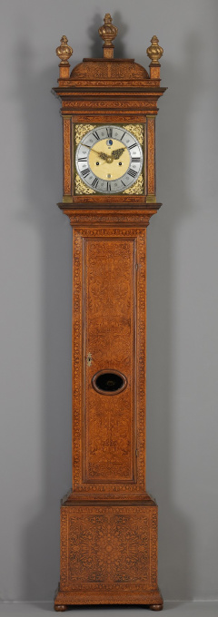 A Dutch Longcase Clock by Artiste Inconnu