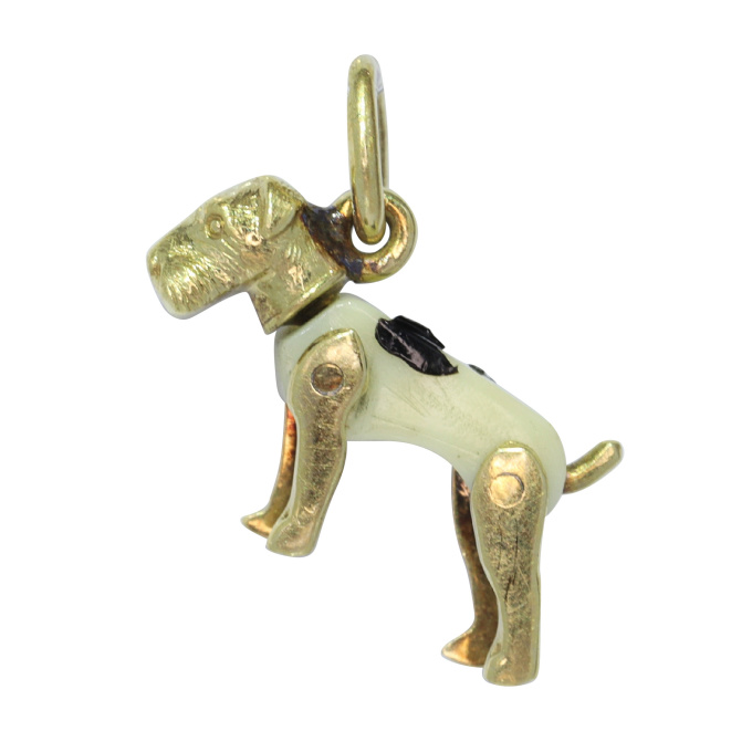 Deco Dog Delight: A Charm of Style and Joy by Artista Desconocido