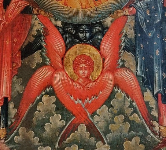 No 2 The Synaxis of the Archangel Michael, Palech by Onbekende Kunstenaar