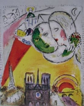 Le Dimanche by Marc Chagall