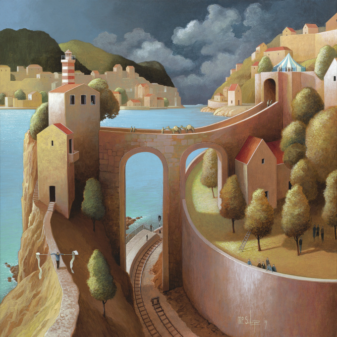 An unusual meeting by Michiel Schrijver