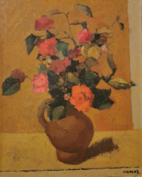  Vase of flowers by Gustave Camus