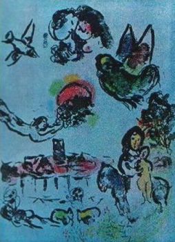 Nocturne à Vence by Marc Chagall
