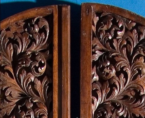 Antique Russian Religious Art: The Royal Doors by Artista Sconosciuto