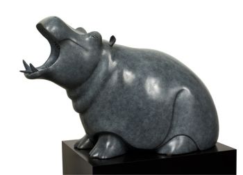 Nijlpaard  by Evert den Hartog