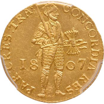 Gold ducat Utrecht PCGS MS 61 by Unbekannter Künstler