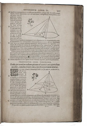 Master treatise on optics that synthesized the works of Ibn al-Haytham (Alhazen),  Euclid, Vitellion, Roger Bacon, Pena, Ramius, Risner and Kepler by François de Aguillon