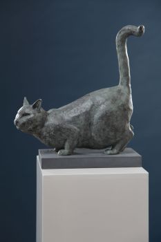 Bronzen Kat by Noor Brandt