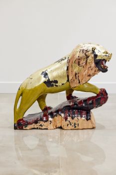 Golden Lion II by Theo Mackaay