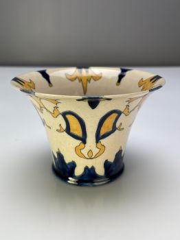 White yellow blue vase by Theodoor (T.A.C) Colenbrander