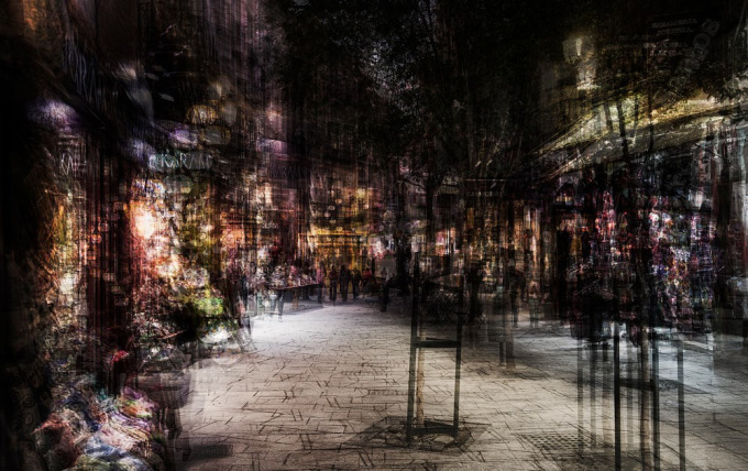 Little Shopping Street (Madrid) by Jack Marijnissen