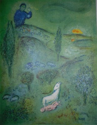 Lamon discovers Daphnis by Marc Chagall