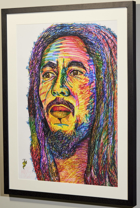 Bob Marley by Art by Son
