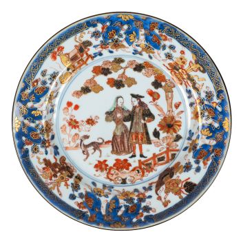 Governor Duff plate, 18th century. by Unknown artist