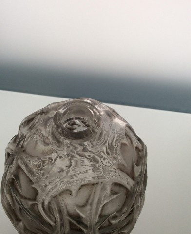 A great deep stained ‘Ronces’ vase by Lalique by René Lalique