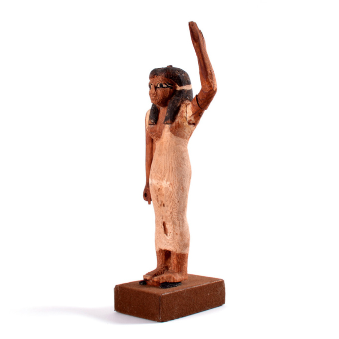 An Egyptian wooden female offering bearer figure, Middle Kingdom by Unknown Artist