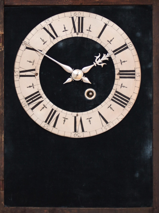 A Swiss provincial 'religieuse' wall clock, circa 1680 by Unknown artist