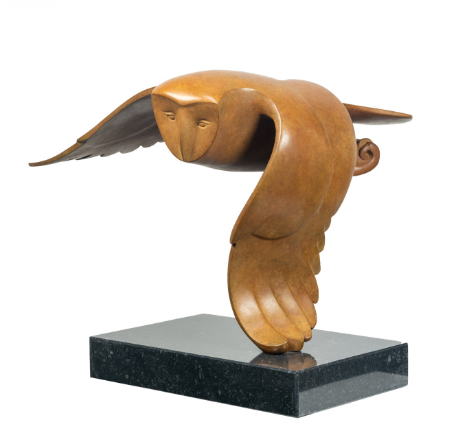 Vliegende uil no. 5 by Evert den Hartog