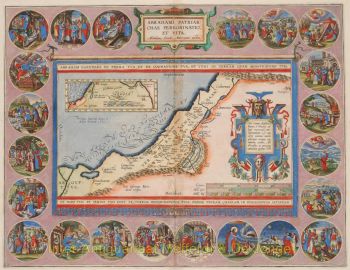Holy Land  by Abraham Ortelius