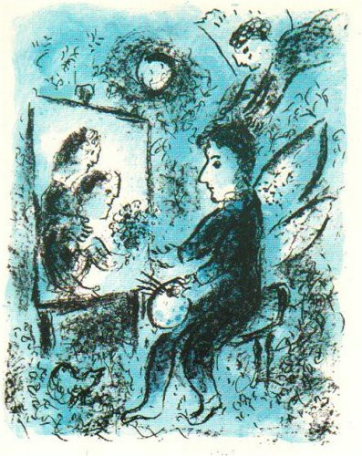 Towards another clarity by Marc Chagall