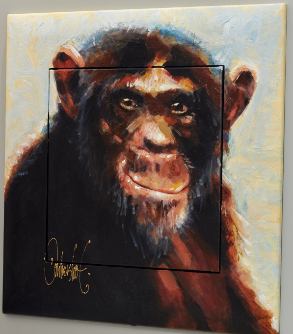 The Monkey by Artista Sconosciuto