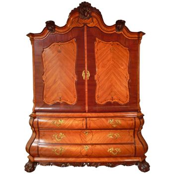 A Rare Louis XV Cabinet by Unknown Artist