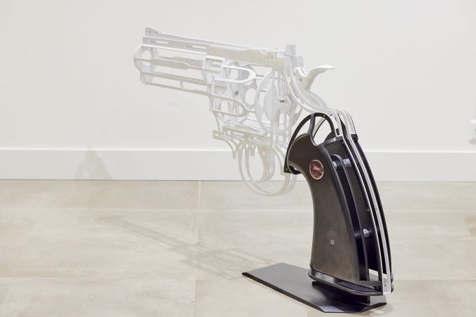 White Revolver by Jean Octobon
