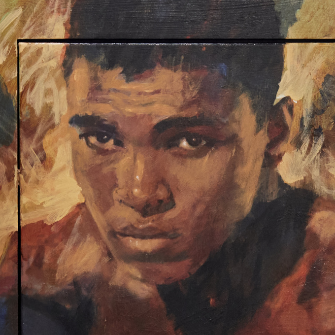 Muhammed Ali Young by Peter Donkersloot