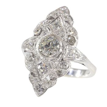 Vintage Fifties diamond engagement ring by Artista Desconocido