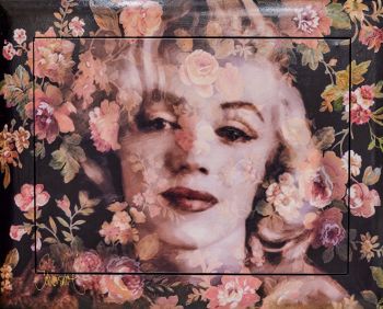 Marilyn Monroe Flowers by Peter Donkersloot