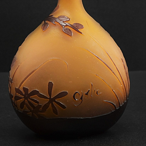Solifleur vase by Gallé by Emile Gallé