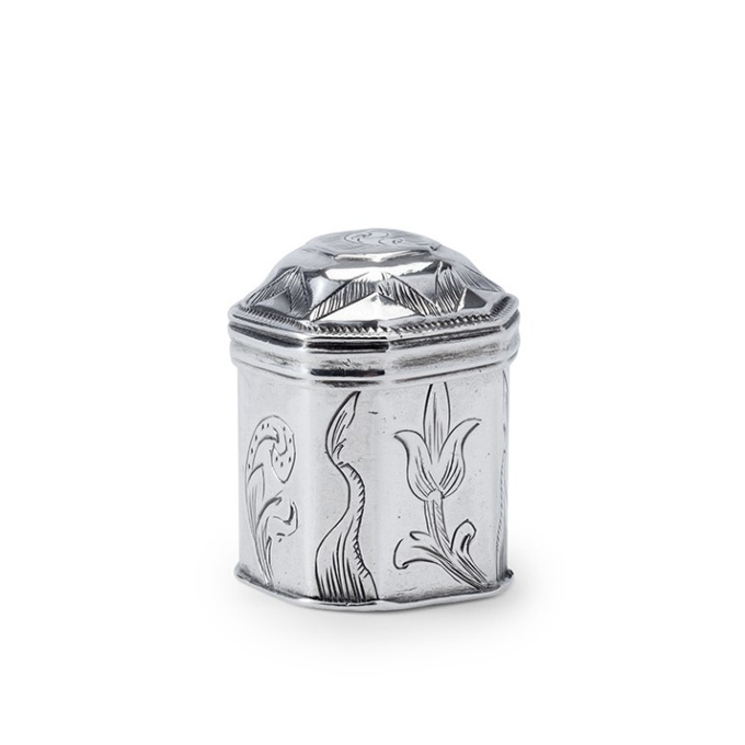 Dutch silver snuff box by Boudewijn de Gidts