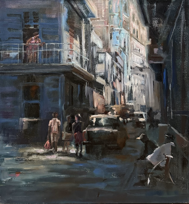 Cuban Street by Mitzy Renooy