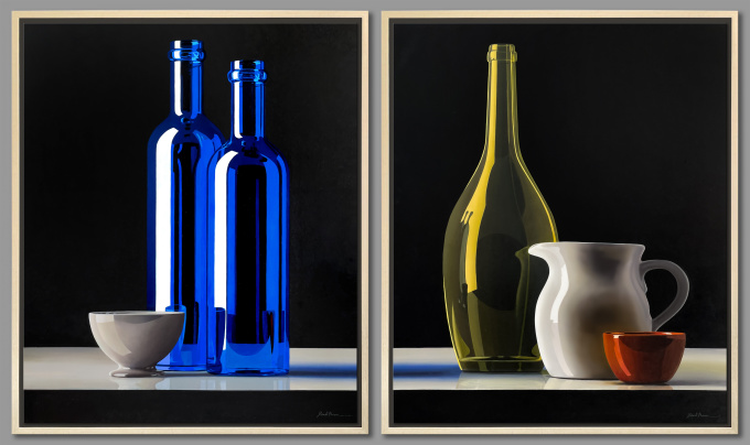 Diptych of a Sextet (L)  by Henk Boon