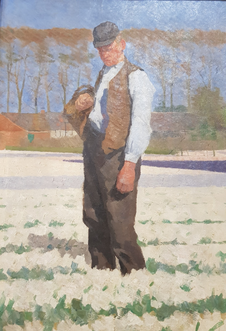 Portrait of a Farmer by Ferdinand Hart Nibbrig