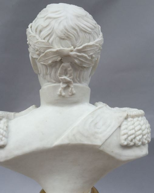 'Porcelaine de Paris' bust of Napoleon by Unknown Artist