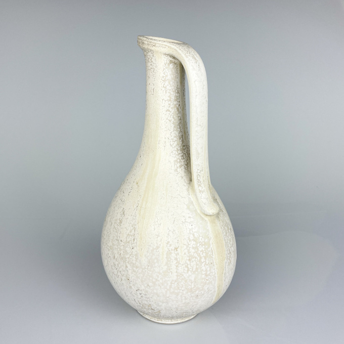 Gunnar Nylund – A glazed stoneware vase / pitcher – Rörstrand Sweden, ca. 1955 by Gunnar Nylund