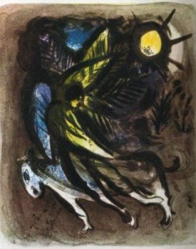 L'Ange by Marc Chagall