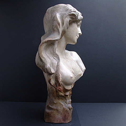 Bust of woman  by Lesca Goldscheider